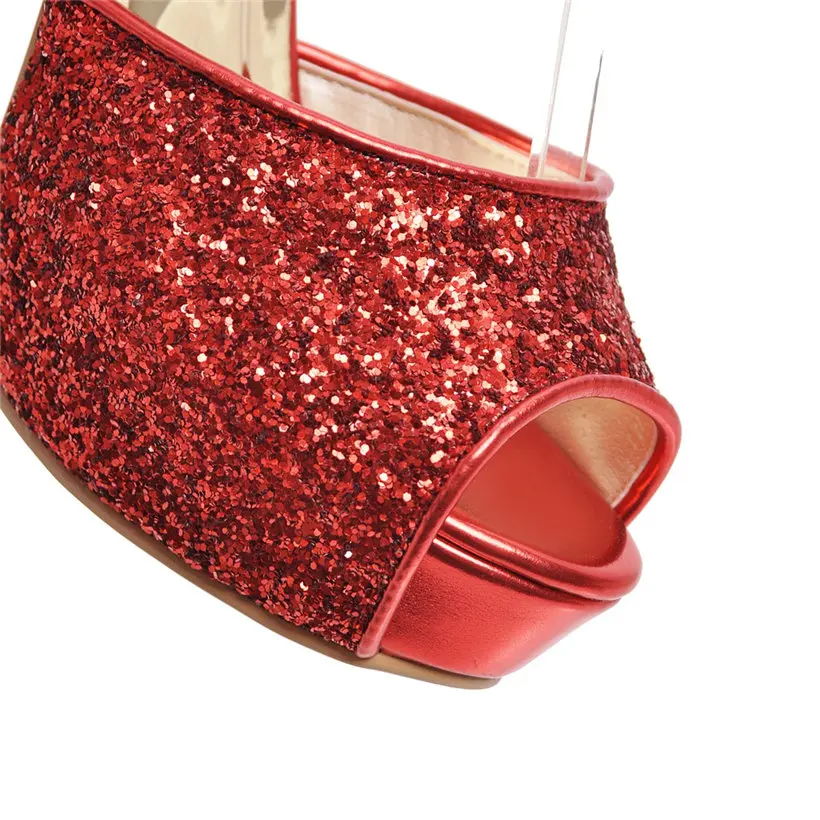 เงินฤดูร้อนผู้หญิงรองเท้าส้นสู - Women Shoes Formal บทวิจารณ์และราคา