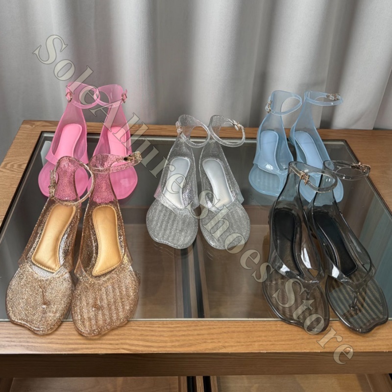 รองเท้าแตะแบบเจลลี่วิบวับ พร้อ - Jelly Sandal Women บทวิจารณ์และราคา