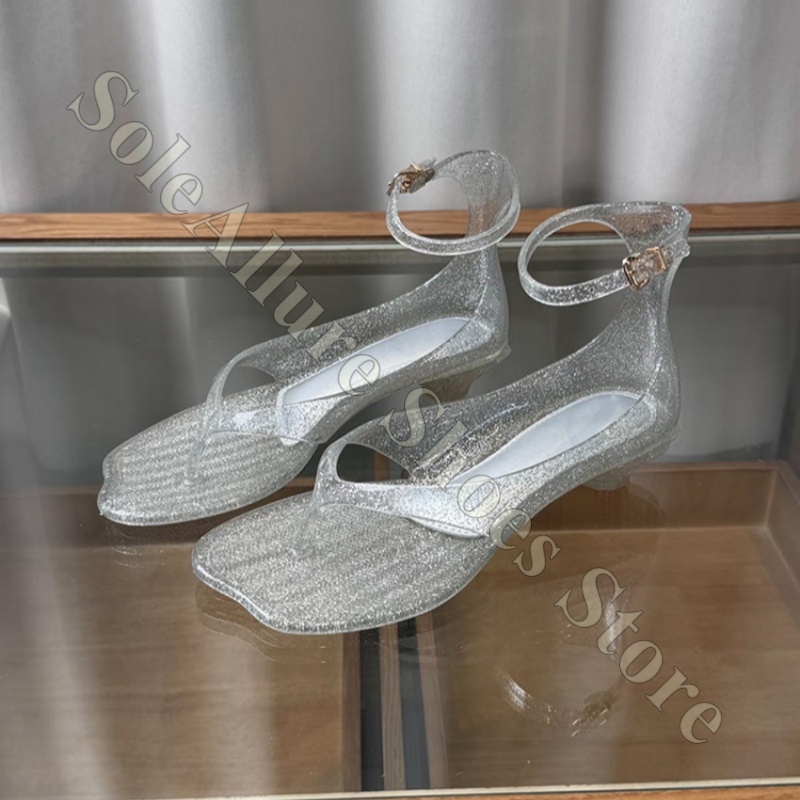 รองเท้าแตะแบบเจลลี่วิบวับ พร้อ - Jelly Sandal Women บทวิจารณ์และราคา
