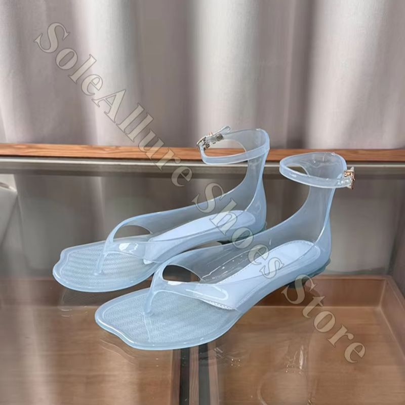 รองเท้าแตะแบบเจลลี่วิบวับ พร้อ - Jelly Sandal Women บทวิจารณ์และราคา