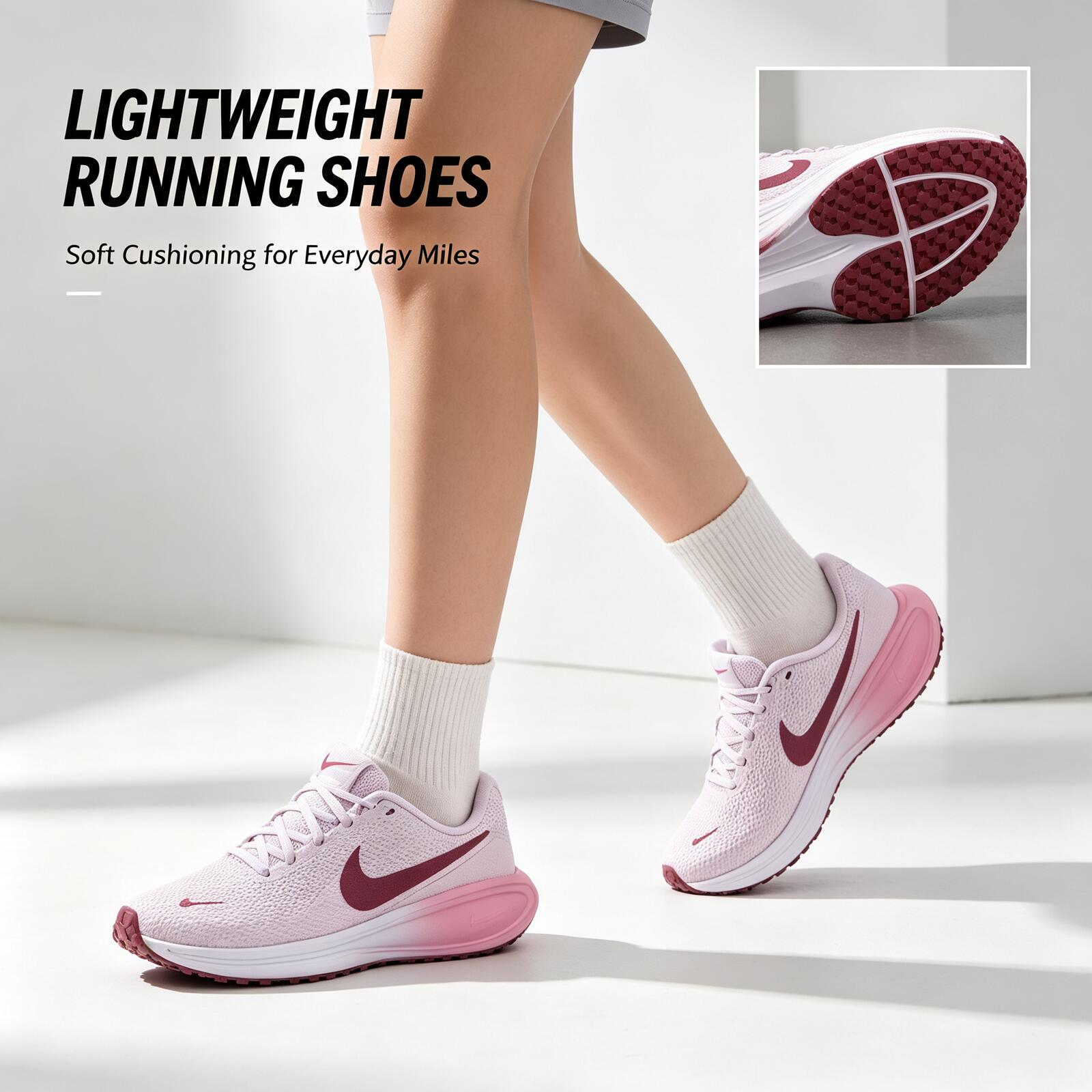 รองเท้าวิ่งผู้หญิง Nike สีชมพู - Women Shoes Running Nike บทวิจารณ์และราคา