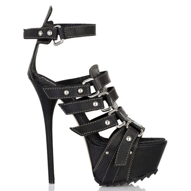 รองเท้าส้นสูงแบบรัดส้นประดับหม - Women'S Shoes Peep Toe บทวิจารณ์และราคา