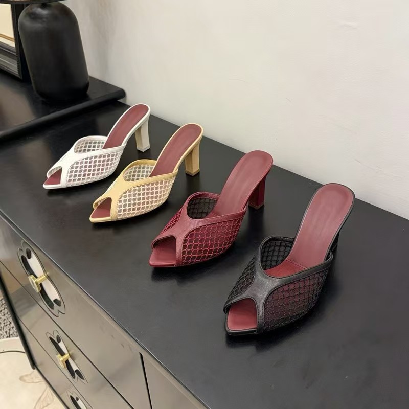 รองเท้าแตะส้นสูงแบบสวมสำหรับผู - Women'S Shoes Peep Toe บทวิจารณ์และราคา