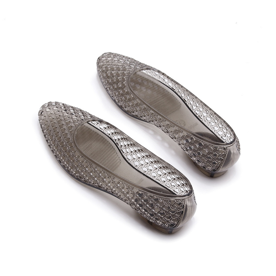 รองเท้าแตะสไตล์วินเทจฝรั่งเศสแ - Jelly Sandal Women บทวิจารณ์และราคา