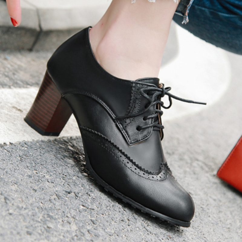 วินเทจผู้หญิงรองเท้าส้นสูงรองเ - Women'S Shoes Big Feet บทวิจารณ์และราคา