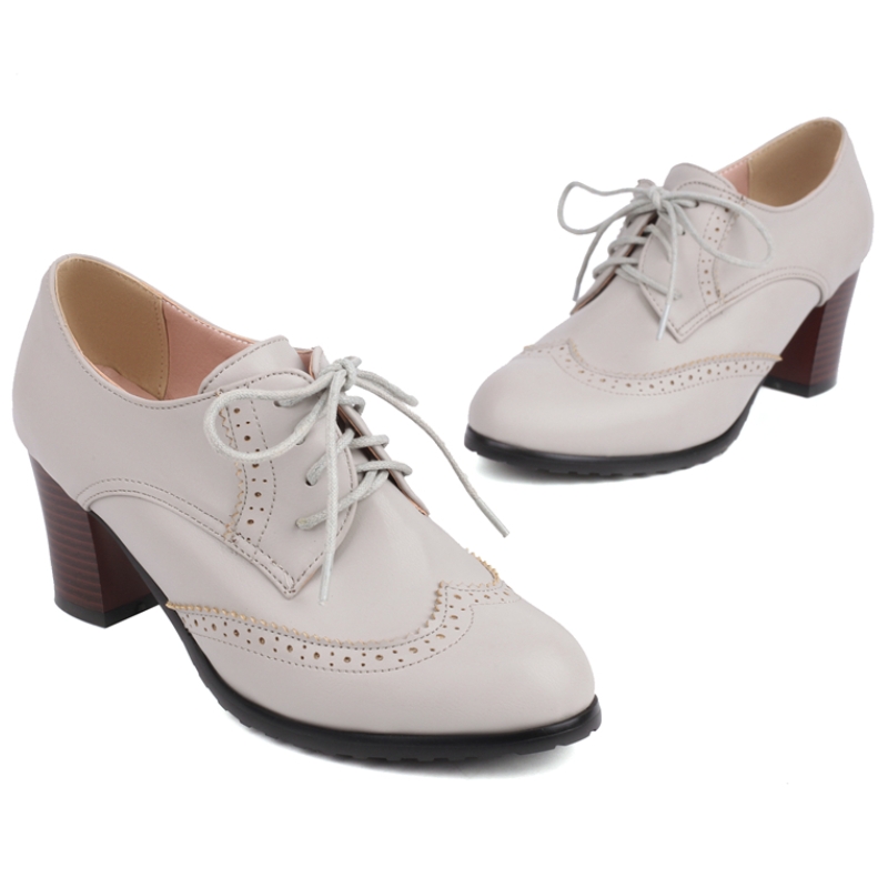 วินเทจผู้หญิงรองเท้าส้นสูงรองเ - Women'S Shoes Big Feet บทวิจารณ์และราคา