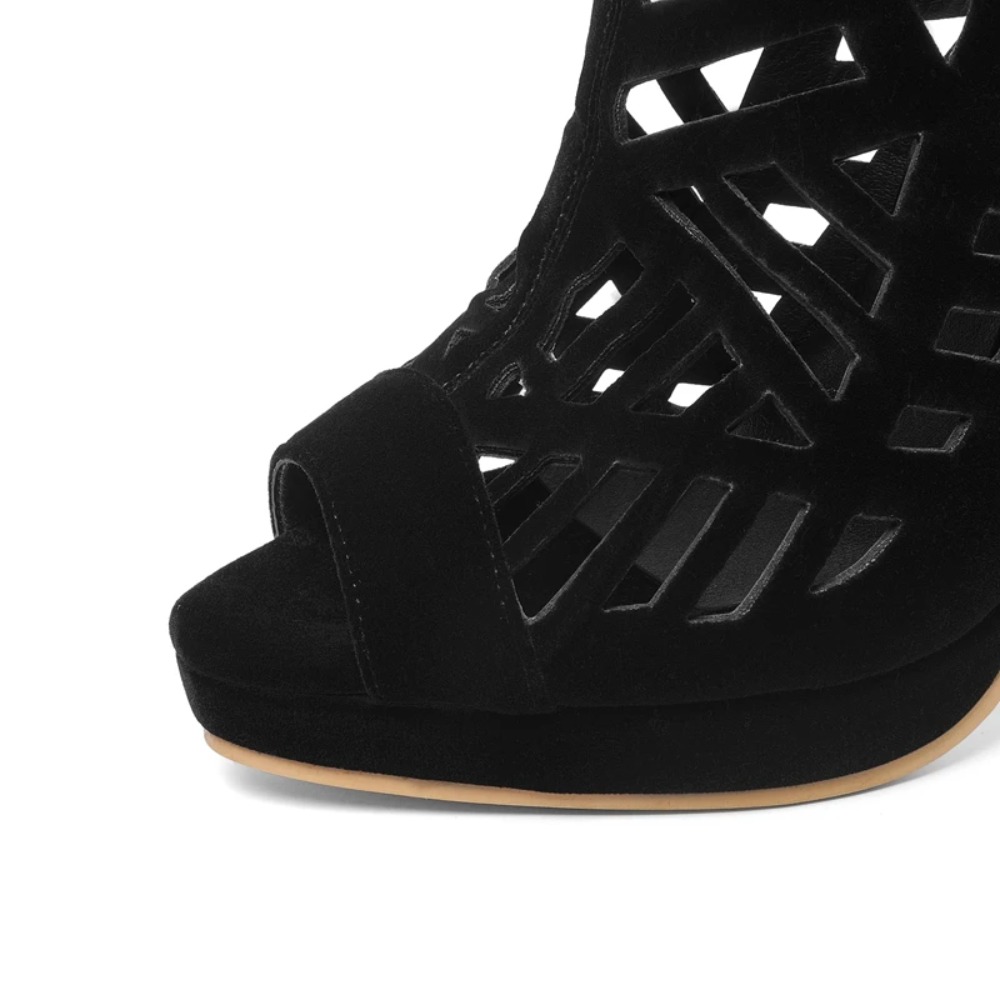 รองเท้าส้นสูง BLXQPY ไซส์ใหญ่พ - Women'S Shoes Peep Toe บทวิจารณ์และราคา