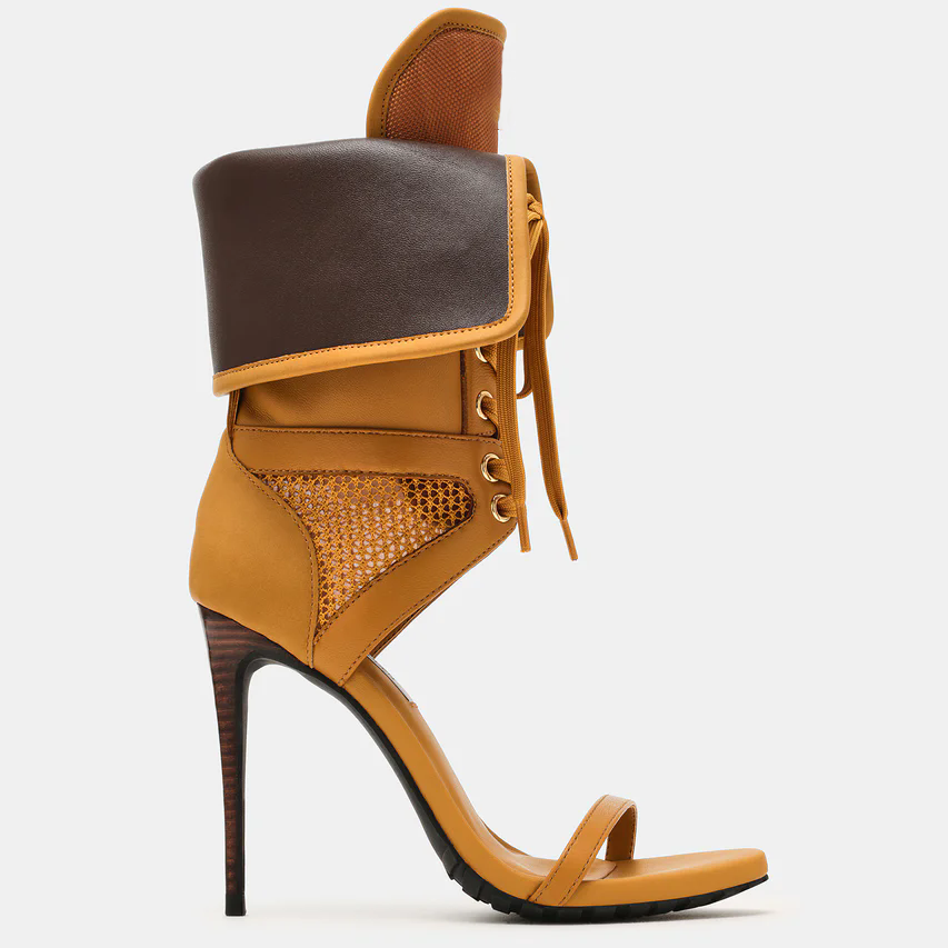 รองเท้าส้นสูงแบบเปิดนิ้วเท้าสำ - Women Shoes Formal บทวิจารณ์และราคา