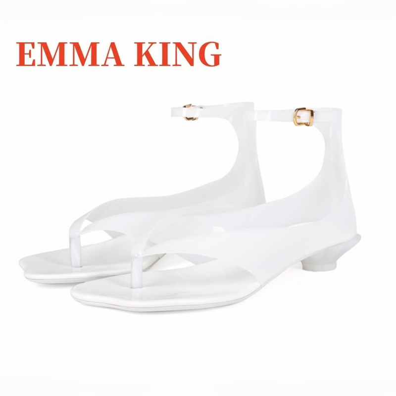 รองเท้าแตะผู้หญิงแบบสายรัดข้อเ - Jelly Sandal Women บทวิจารณ์และราคา