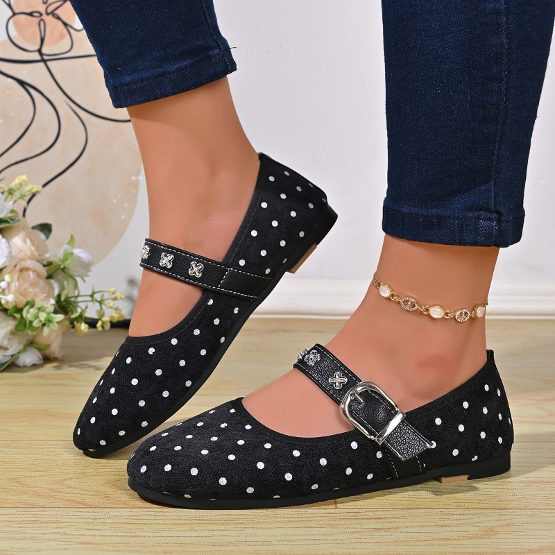 รองเท้าแมรี่เจนดีไซเนอร์สำหรับ - Shoes For Women Flats บทวิจารณ์และราคา