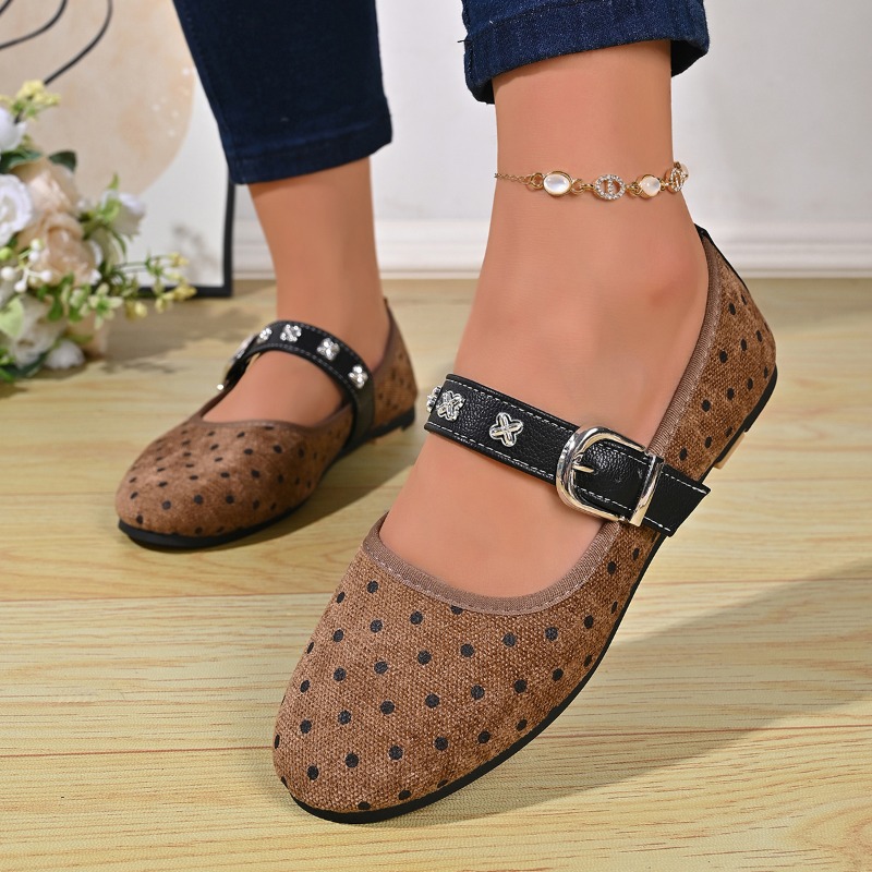 รองเท้าแมรี่เจนดีไซเนอร์สำหรับ - Shoes For Women Flats บทวิจารณ์และราคา