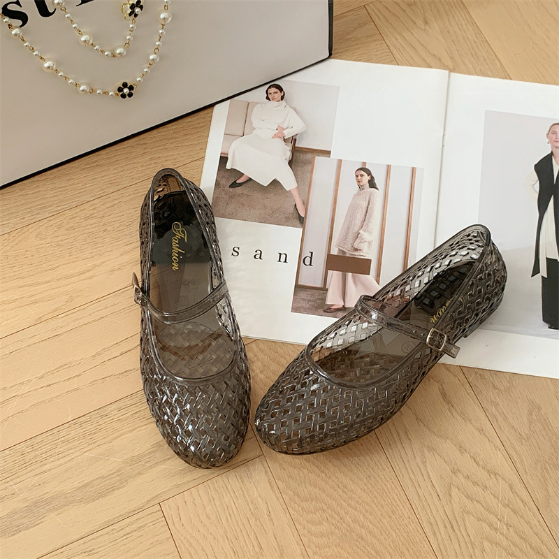 รองเท้าผู้หญิงใสแบบคริสตัล รุ่ - Jelly Sandal Women บทวิจารณ์และราคา