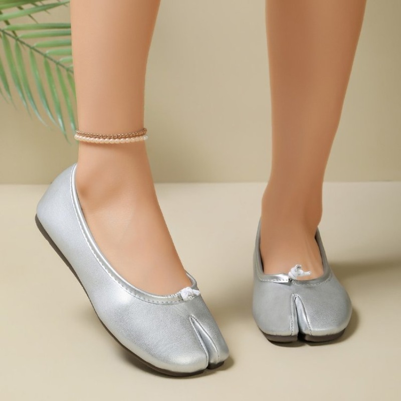 รองเท้าบัลเล่ต์แบบสวมสำหรับผู้ - Shoes For Women Flats บทวิจารณ์และราคา