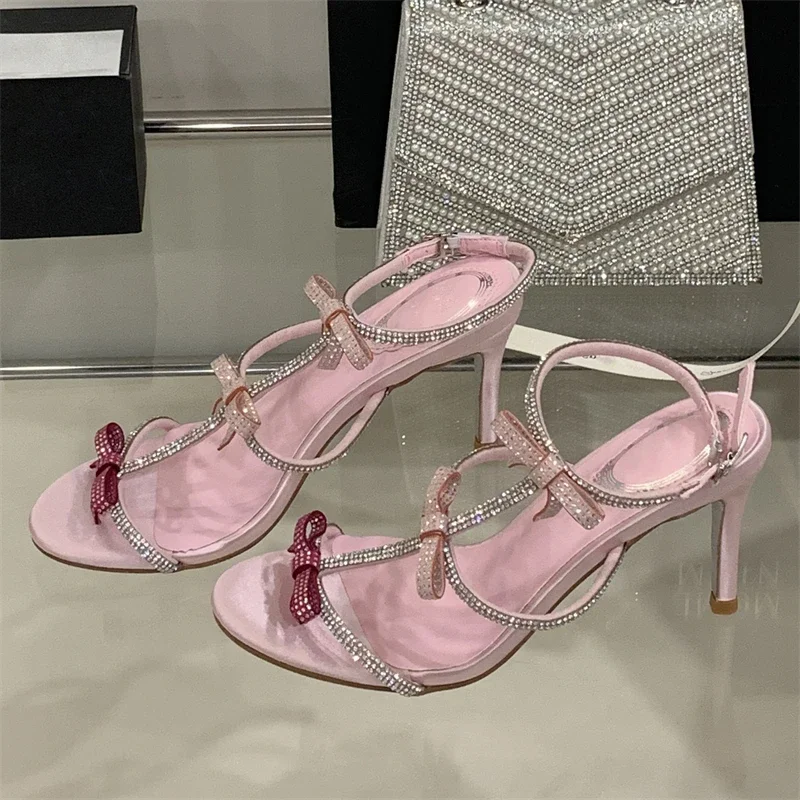 Aneikeh ฤดูร้อนเซ็กซี่ Butterf - Women'S Shoes Peep Toe บทวิจารณ์และราคา