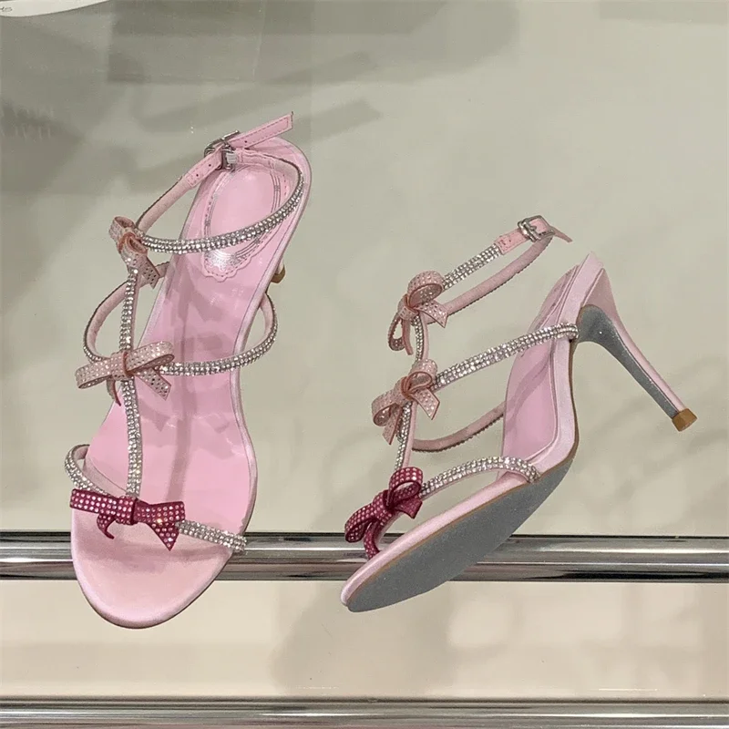 Aneikeh ฤดูร้อนเซ็กซี่ Butterf - Women'S Shoes Peep Toe บทวิจารณ์และราคา