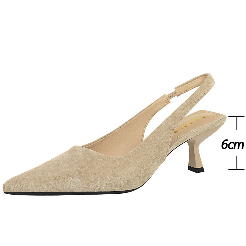 รองเท้าส้นสูงสไตล์ฝรั่งเศสแบบใ - Women Shoes Formal บทวิจารณ์และราคา