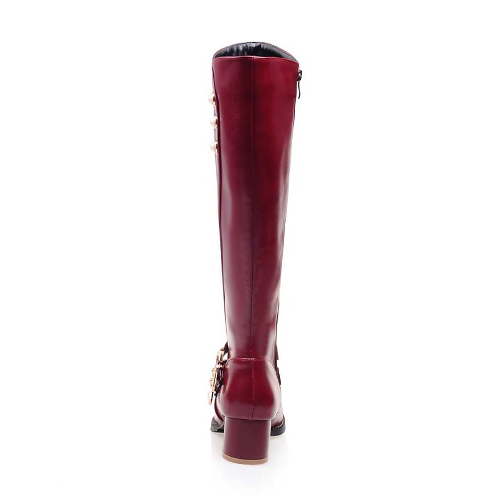 แฟชั่นใหม่เอี่ยมรองเท้าบู๊ตสูง - Women'S Shoes Big Feet บทวิจารณ์และราคา