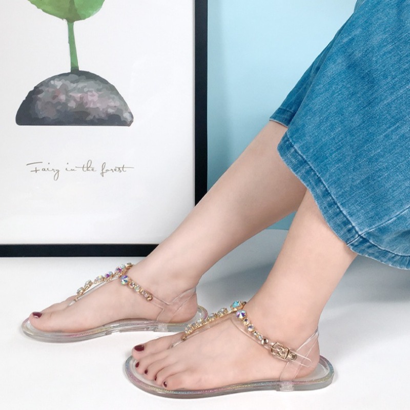 ไซส์ 36-42 รองเท้าแตะผู้หญิงแบ - Jelly Sandal Women บทวิจารณ์และราคา