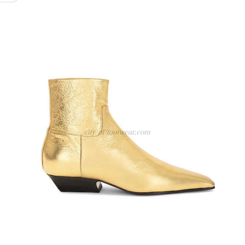 รองเท้าบูทหุ้มข้อหนังกลับส้นเต - Women'S Shoes Big Feet บทวิจารณ์และราคา